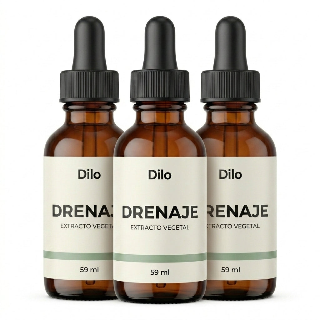 Dilo Drenaje — gotas de origen vegetal, 59 ml